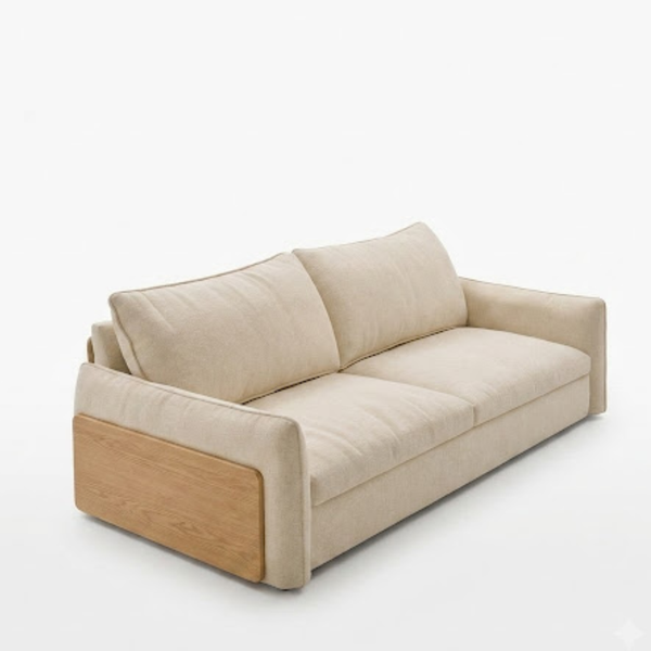 Chimbote Solid Wood Sofa Cum Bed