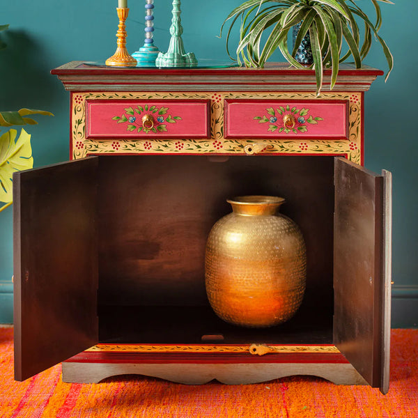 Churu Hand Painted Cabinet