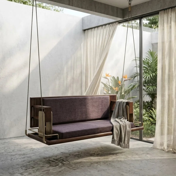 Cincinnati Solid Wood Reversible Swing