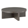 Cincinnati Solid Wood Round Coffee Table