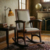 Citrusdal Sheesham Wood Rocking Chair in Provincial Teak Finish