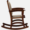 Citrusdal Sheesham Wood Rocking Chair in Provincial Teak Finish