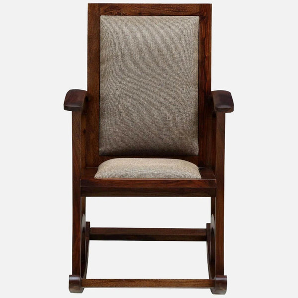 Citrusdal Sheesham Wood Rocking Chair in Provincial Teak Finish