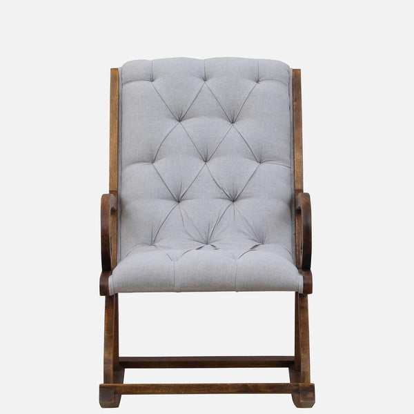 Clanwilliam Solid Wood Rocking Chair in Natural Finish