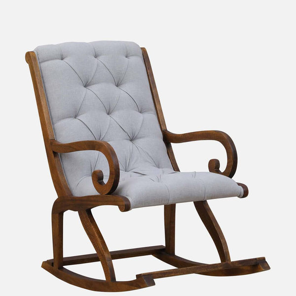 Clanwilliam Solid Wood Rocking Chair in Natural Finish