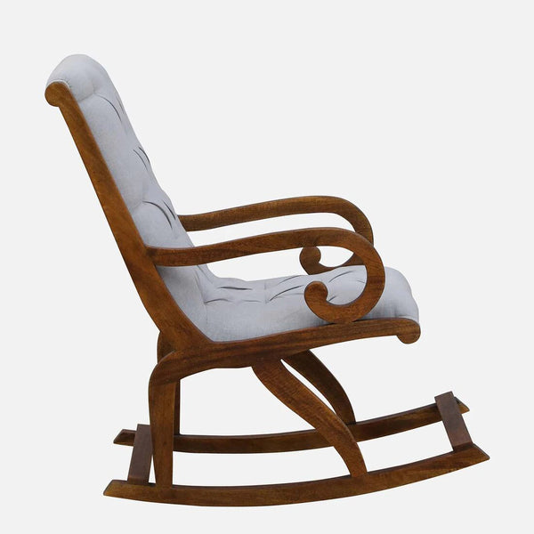 Clanwilliam Solid Wood Rocking Chair in Natural Finish