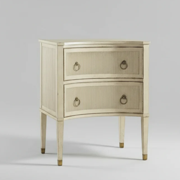 Clara Antique Wooden Bedside