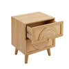 Coimbra Rattan Bed Side Table With Drawer 