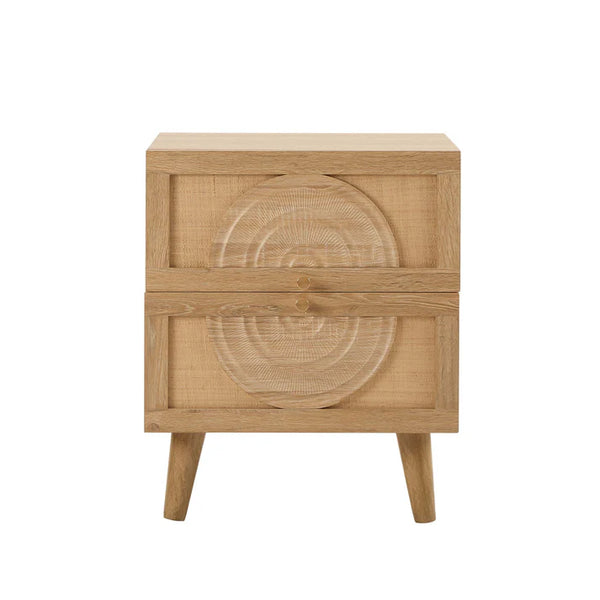 Coimbra Rattan Bed Side Table With Drawer