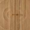 Coimbra Solid Wood 2 Door Rattan Wardrobe