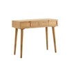Coimbra Solid Wood Rattan Dressing Table