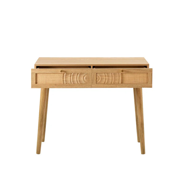 Coimbra Solid Wood Rattan Dressing Table