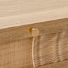 Coimbra Solid Wood Rattan Dressing Table