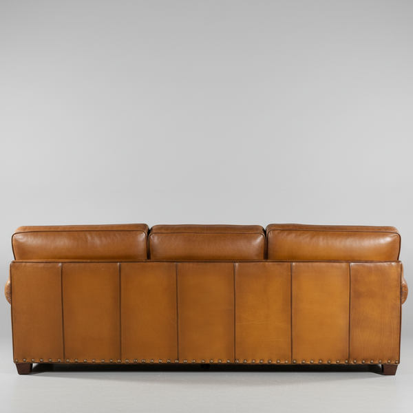 Cologne 3 Seater Leather Sofa