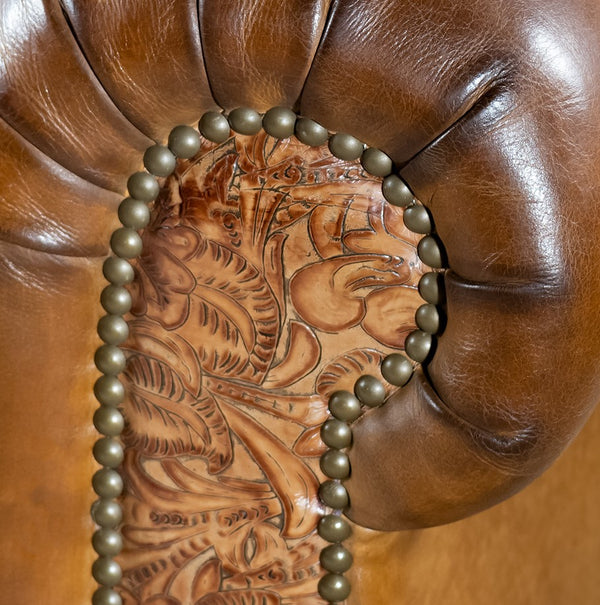 Cologne 3 Seater Leather Sofa