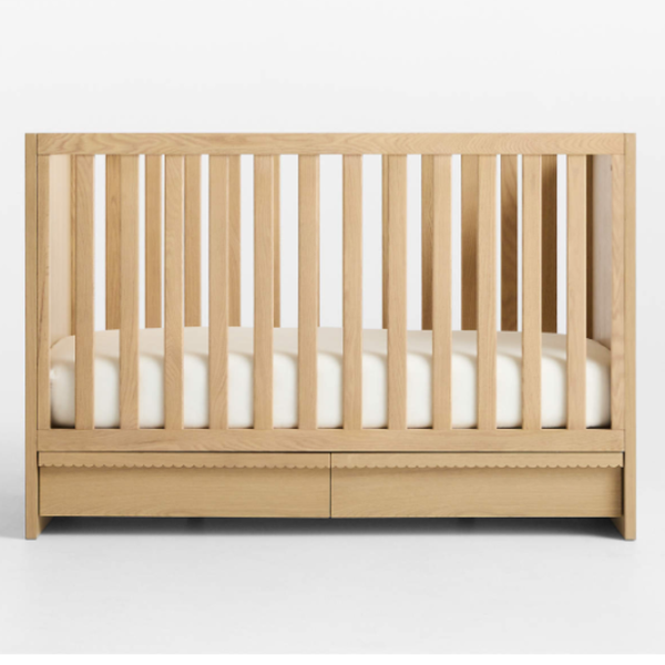 Cozy Wishes Baby Cot In Natural Finish