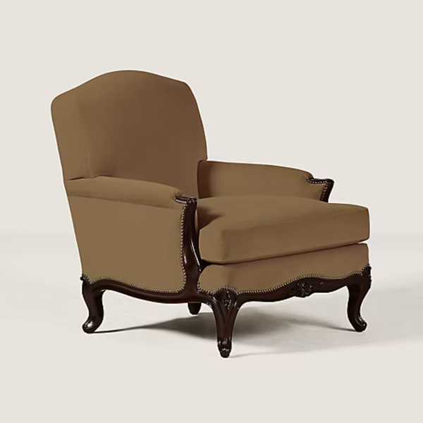 Craiova Solid Wood Velvet Sofa