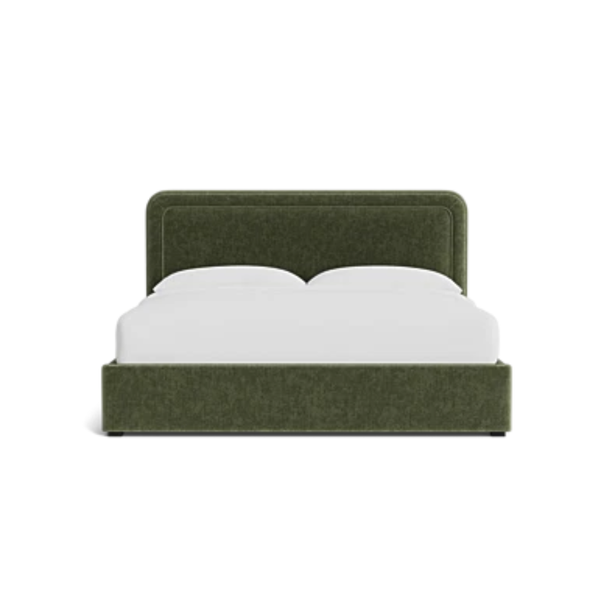 Croydon Velvet Upholstered Storage Bed- All Sizes