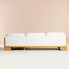 Cruse Solid Wood Sectional Couch