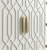 Cupertino Solid Wood White Finish Bar Cabinet