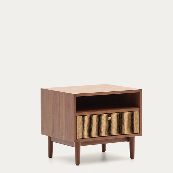 Curitiba Solid Wood Nightstand Table