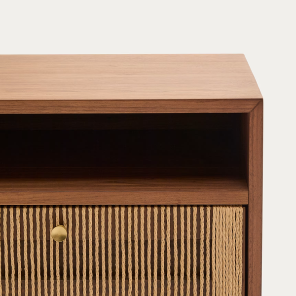 Curitiba Solid Wood Nightstand Table