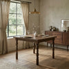Delft Solid Wood Square Dining Table