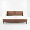 Delyssa Leather Upholstered Bed- All Sizes