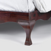 Denton Solid Wood Rattan Bed-All Sizes