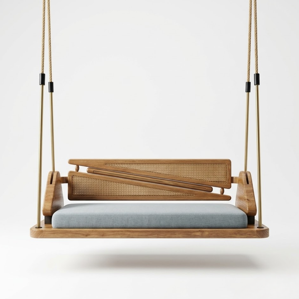 Denver Solid Wood Reversible Swing