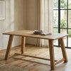 Dimbaza Mango Wood Rectangular Dining Table