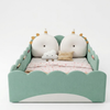 Dino Den Pine Wood Kids Soft Bed