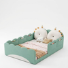 Dino Den Pine Wood Kids Soft Bed