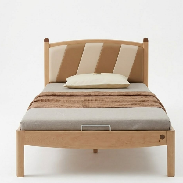 Dream Drift Solid Wood Kids Soft Bed