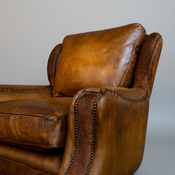 Dublin Chesterfield Leather Sofa