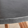 Dungannon Round Trondheim Cement and Wood Dining Table