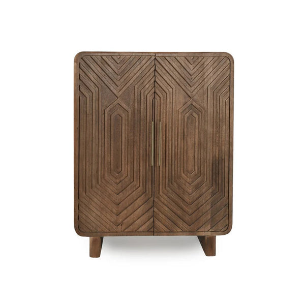 Durban Solid Wood Bar Cabinet