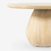 Eden Ash Wood Round Coffee Table