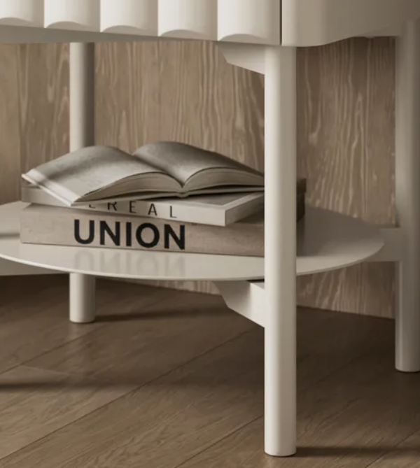 Dnipro Modern Mango Wood Side Table