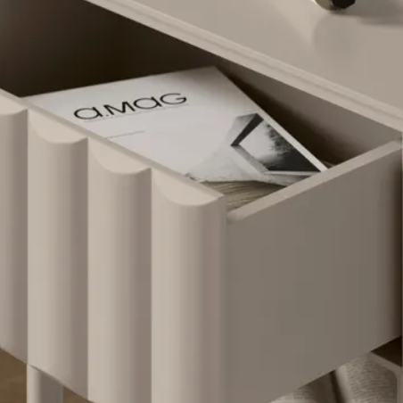 Dnipro Modern Mango Wood Side Table