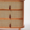 Eindhoven Rattan Chest Of 6 Drawers