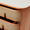 Eindhoven Rattan Chest Of 6 Drawers