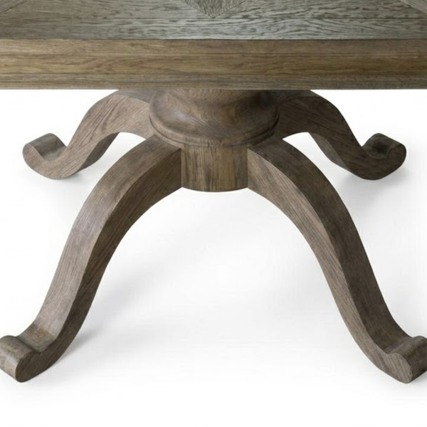 Eindhoven Solid Wood Square Dining Table