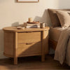 Elara Rattan 2 Drawer BedsideTable