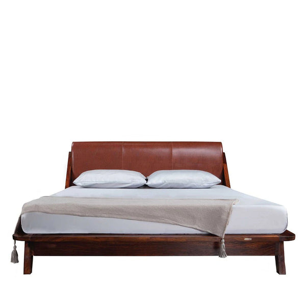 Elite Leather Upholstered Bed- All Sizes