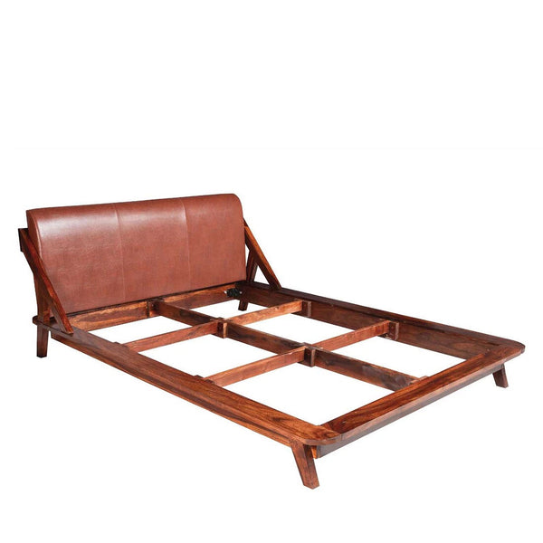 Elite Leather Upholstered Bed- All Sizes