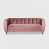 Elizabeth Premium Fabric 4 Seater Sofa ( Pink )