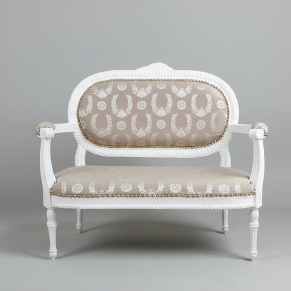 Enchanted Solid Wood Love Seat Sofa