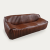 Escaldes 3 Seater Leather Sofa