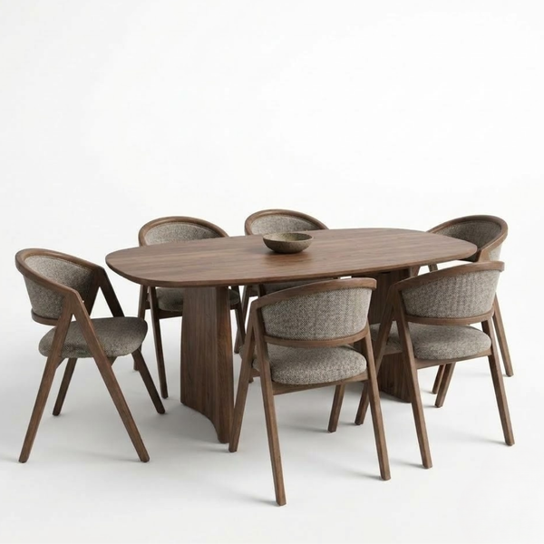 Eschen Solid Wood Dining Table Set - All Sizes